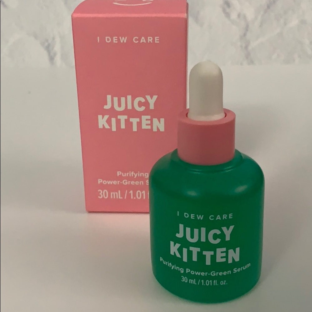 I Dew Care Juicy Kitten Power green Serum